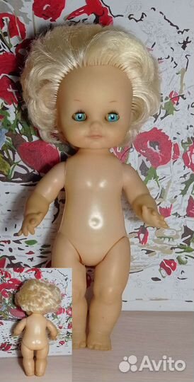 Кукла пупс СССР гдр