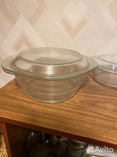 Стеклянные чаши для печки и микроволновки