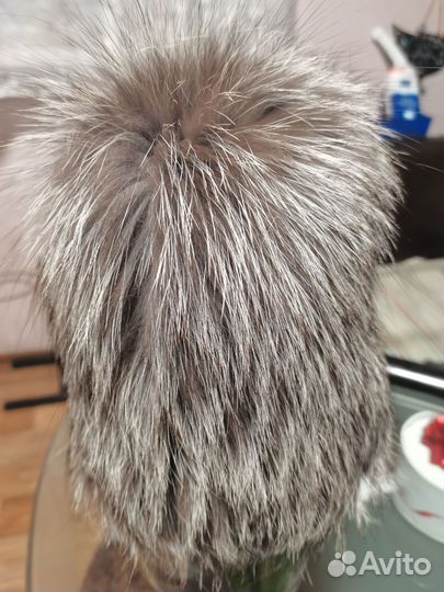 Шапка песец