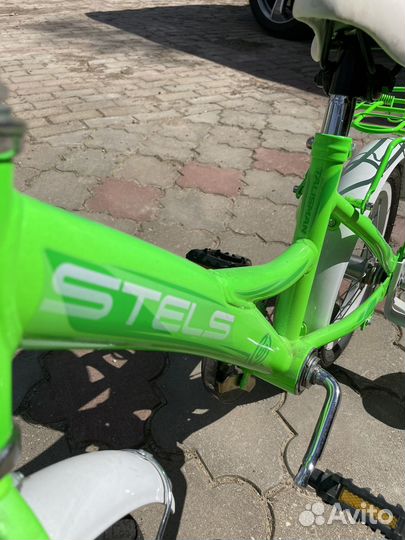 Детский велосипед stels Talisman 14 зеленый 9.5