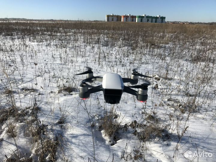 Квадрокоптер DJI spark FLY more combo. рст версия