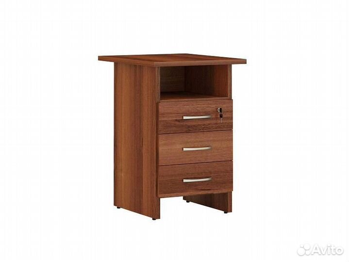 Угловой стол с приставкой и тумбой Альфа 62 568