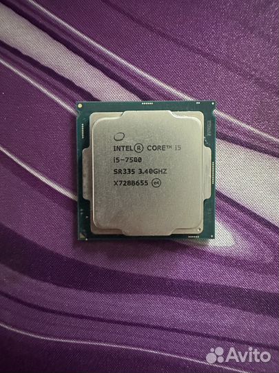 Процессор intel core i5 7500