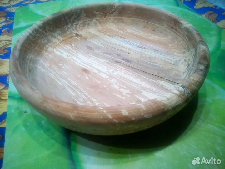 Тарелка из яблони, 18,5 см