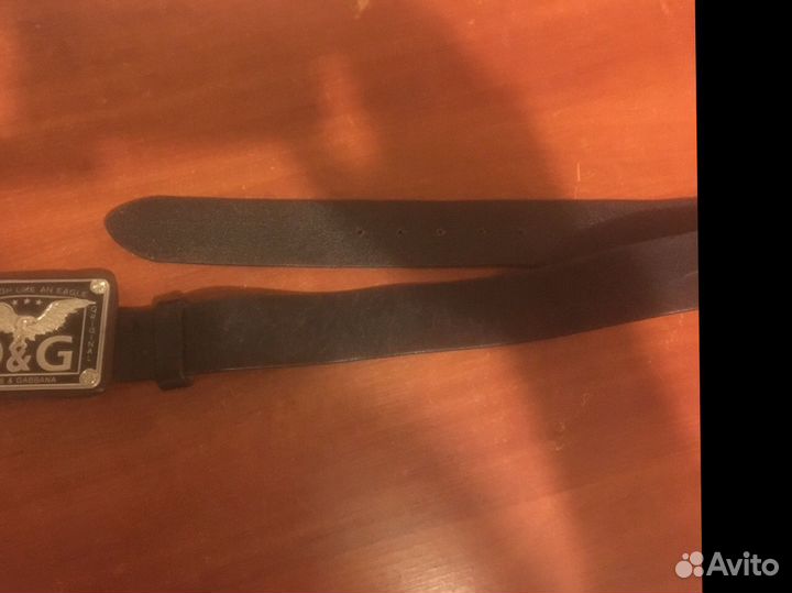 Ремень кожаный D&G
