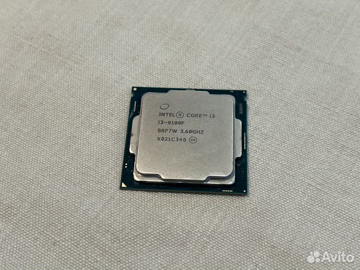 Intel core i3 9100f