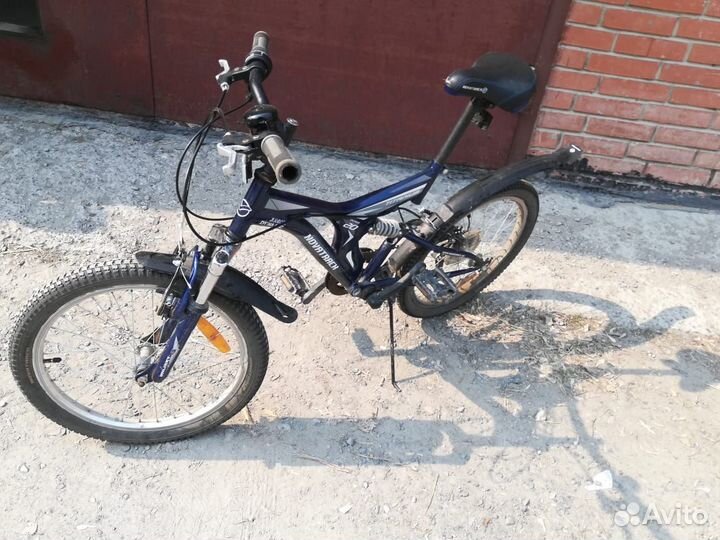 Велосипед подростковый Двухподвес novatrack 20 6ск