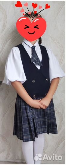 Сарафан школьный 152-158