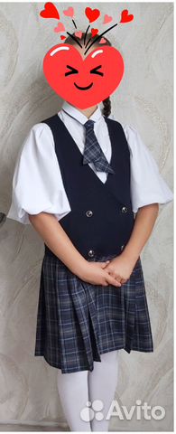 Сарафан школьный 152-158