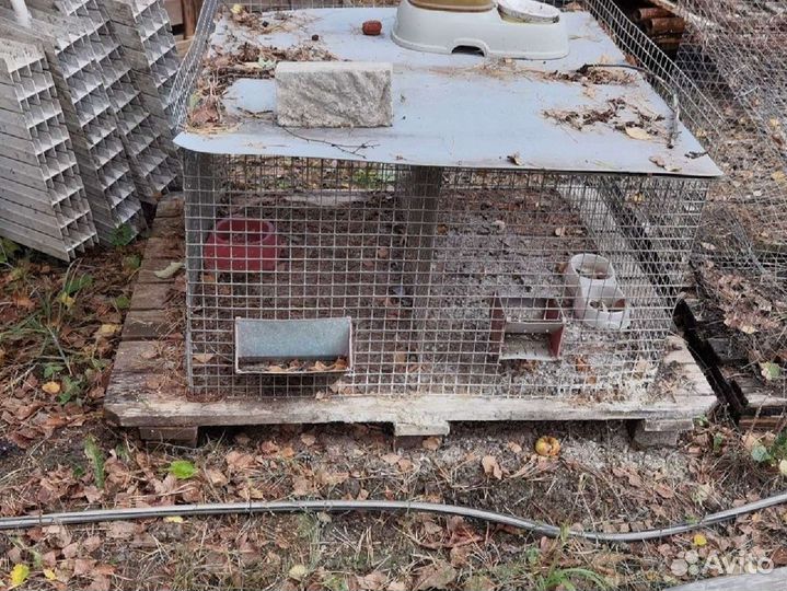 Клетка ферма для кроликов большая 8 маток