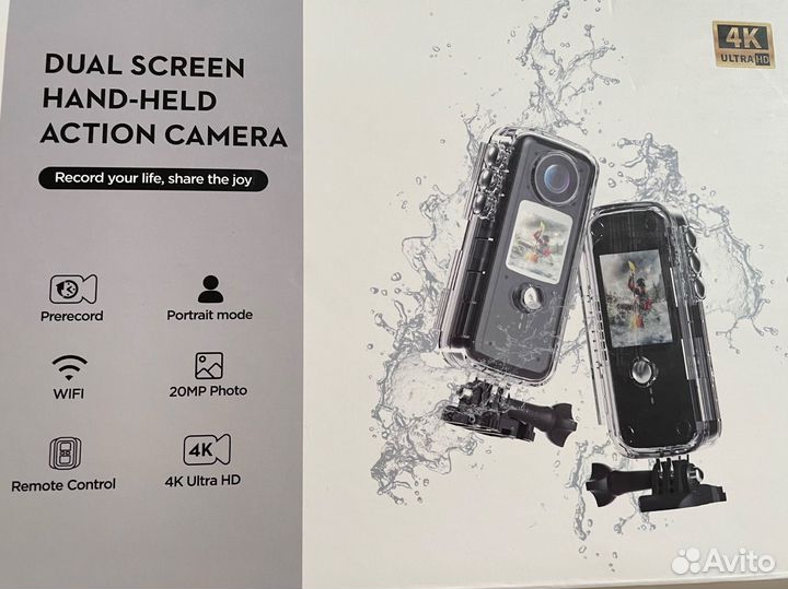 Экшн камера 4к