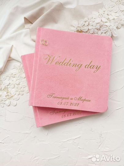 Под заказ Свадебный фотоальбом ручной работы