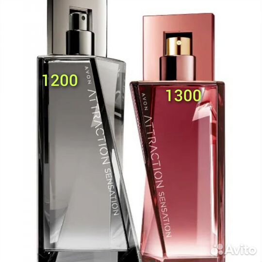 Парфюмерия Avon attraction женская мужская