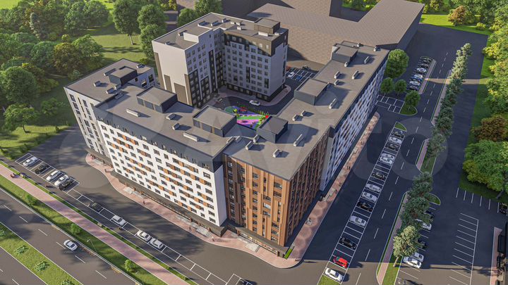 2-к. квартира, 64,9 м², 1/9 эт.