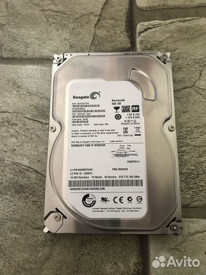 Hdd 500gb