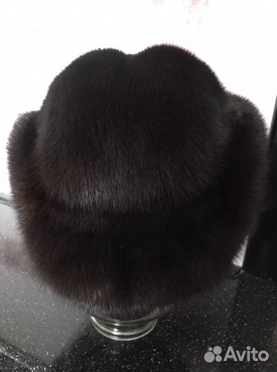 Шапка норковая мужская(горбачевка)