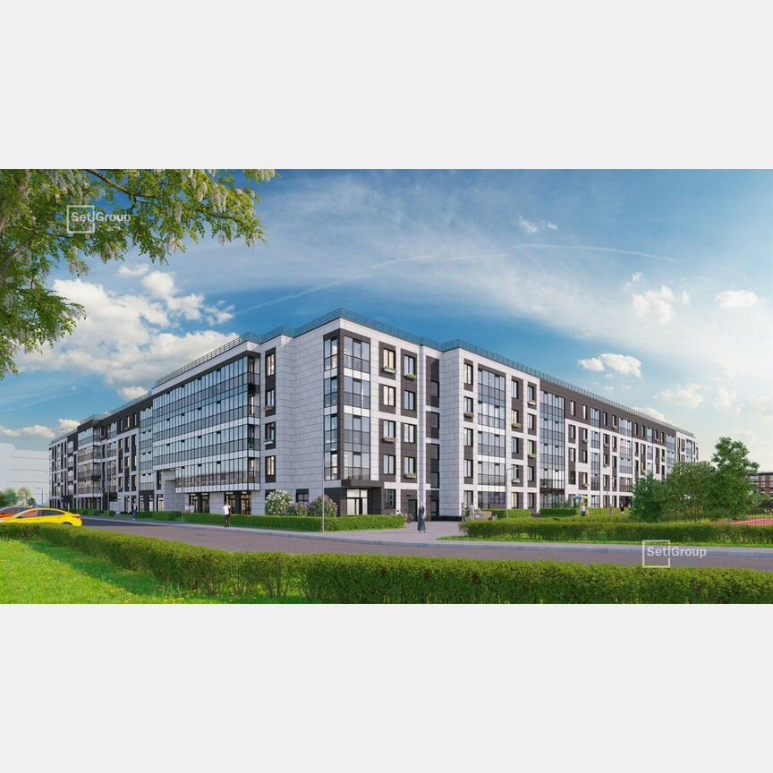 1-к. квартира, 36,3 м², 4/5 эт.