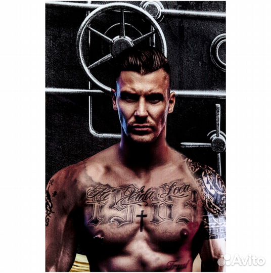 Картина на закаленном стекле 90х180 см Single