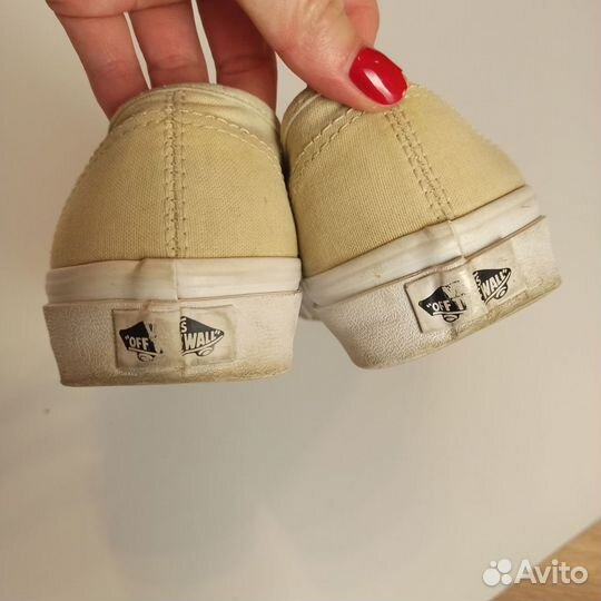 Кеды vans женские 39 белые