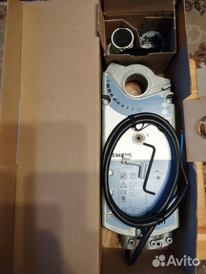 Продам эл.привод siemens для воздушной заслонки