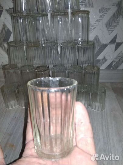 Стопка 100 гр СССР Граненая