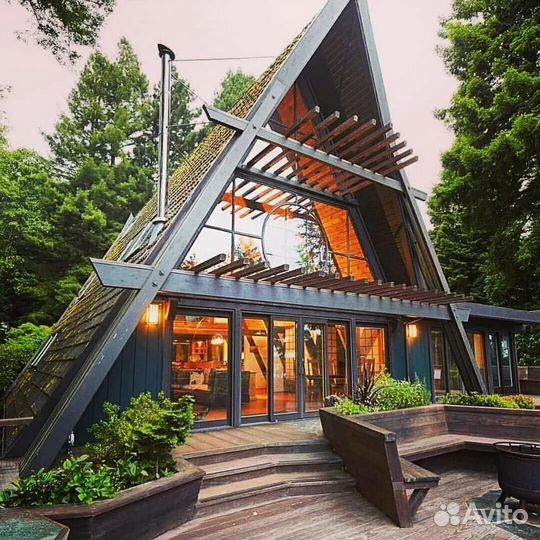 Проект дома A-frame