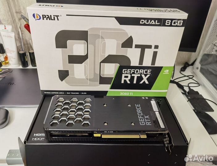 Видеокарта RTX 3060 Ti 8Gb