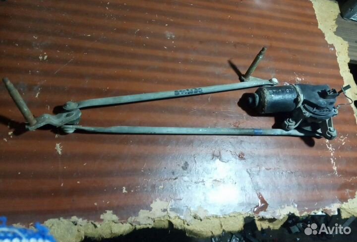 Мотор дворников трапеция Мазда Демио 1