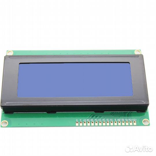 Жидкокристаллический дисплей LCD 2004 синий