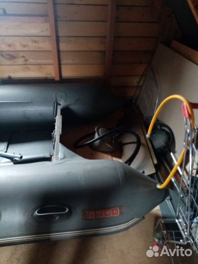 Лодка надувная бу