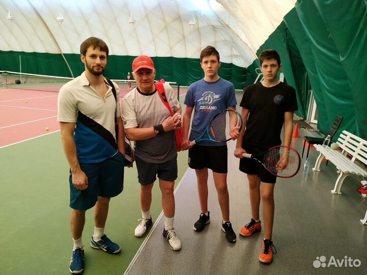 Тренер по теннису для детей и взрослых