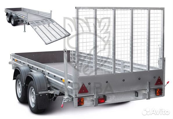 Прицеп с трапом 32.022 для спортивной техники