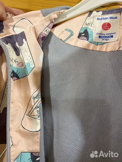 Ветровка для девочки Button Blue 122