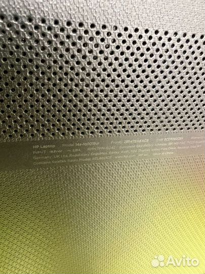 Ноутбук HP 14s-fq0018ur (2446)