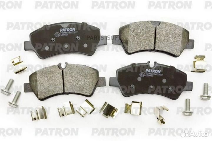 Patron PBP098 колодки задние новый Форд patron