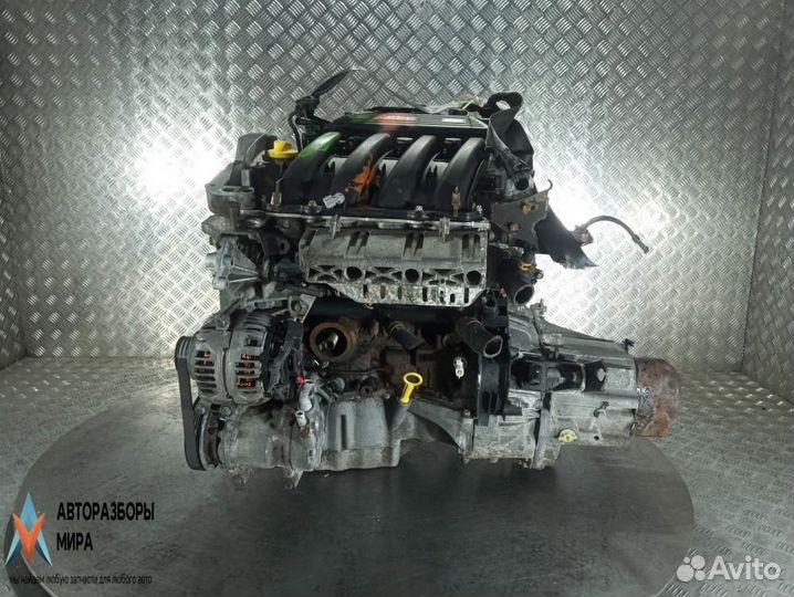 Двигатель Renault Clio 2 рест. 2002 K4M744