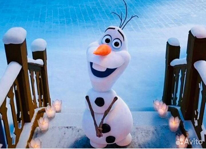 Шапка снеговик Олаф Frozen