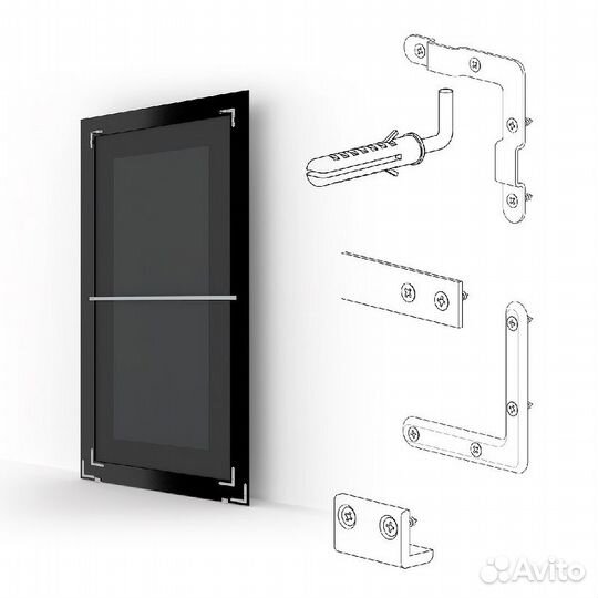 Зеркало Evoform Exclusive-G Floor 201х81 BY 6319