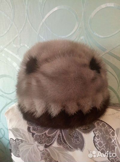 Шапка норковая
