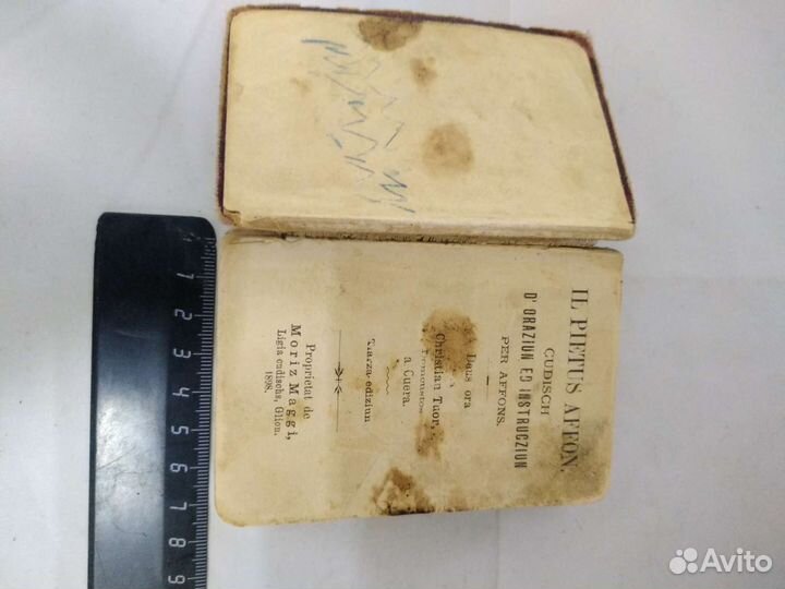 Молитвослов католический 1898г. Италия
