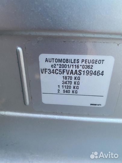 Peugeot 308 в разбор