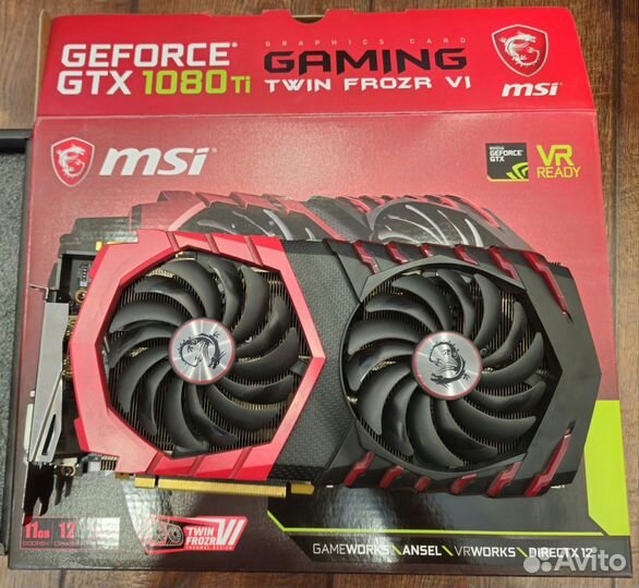 Видеокарта gtx 1080 ti