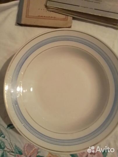 Продам. тарелки. Дулево, клеймо, 1957 г. 5 шт
