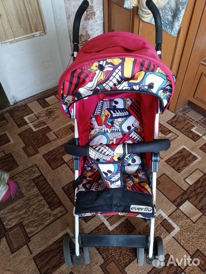 Прогулочная коляска трость бу