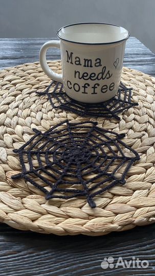 Паутина для декора хеллоуин, подставка