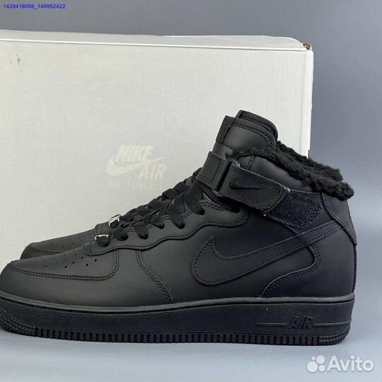 Кроссовки Nike Air Force 1 High (с мехом) (Арт.23953)