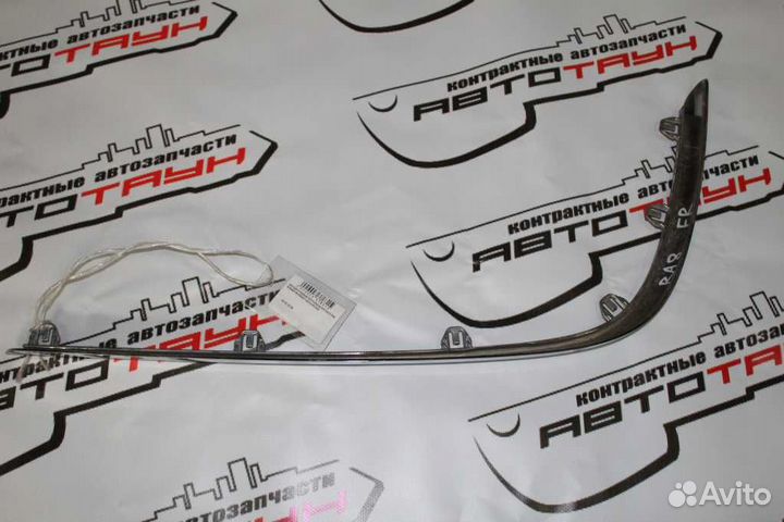 Молдинг на бампер honda odyssey RA8 RA9 F R presti