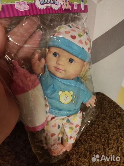 Пакет игрушек для девочки,новое