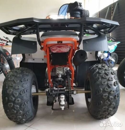 Квадроцикл Kayo Bull-2 C черно-белый