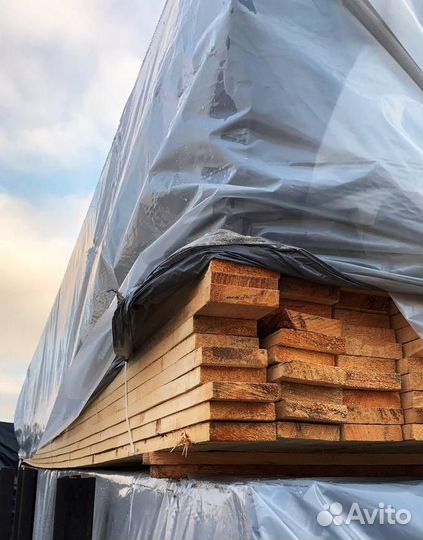 Доска обрезная 40x150x6000